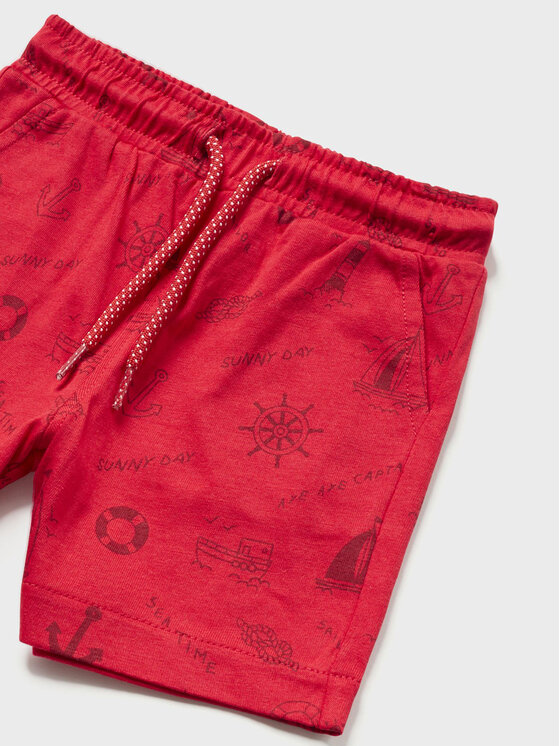 Mayoral Mayoral Set tricou și pantaloni scurți 1647 Colorat Regular Fit