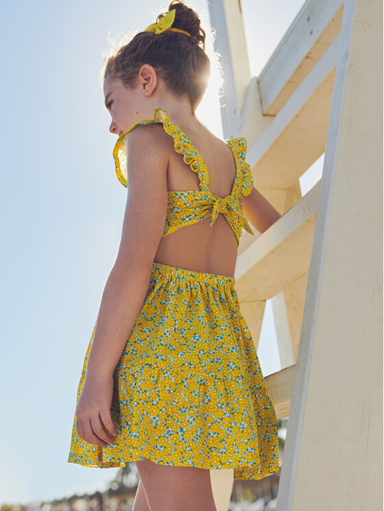 Mayoral Mayoral Sommerkleid 3942 Gelb