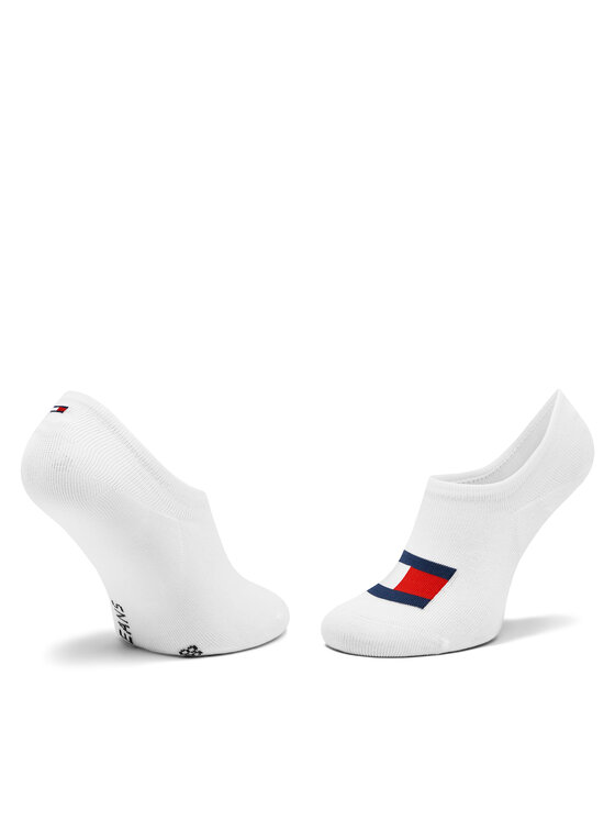 Tommy Hilfiger Tommy Hilfiger Skarpety stopki unisex 701228224 Biały
