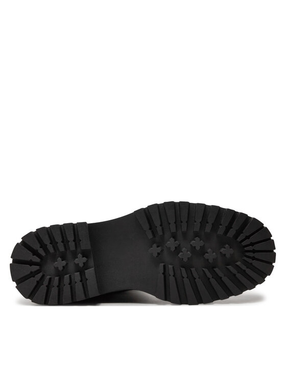 TWINSET TWINSET Botine Biker 242TCP074 Negru