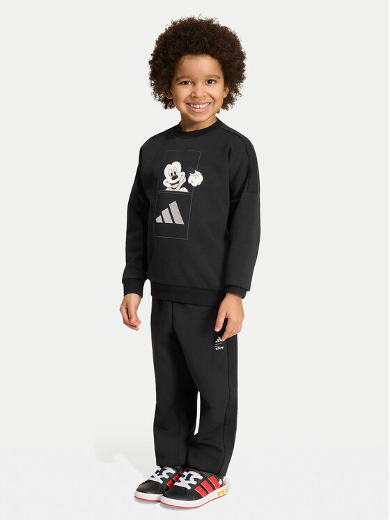 adidas adidas Jogginganzug Disney Mickey Mouse KG6127 Schwarz Regular Fit