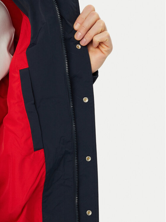 Tommy Jeans Tommy Jeans Pārejas jaka DM0DM22738 Tumši zils Regular Fit