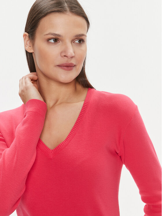 United Colors Of Benetton United Colors Of Benetton Pullover 1091D4625 Rosa Regular Fit