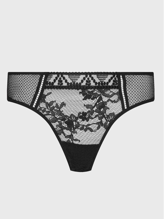 Passionata Passionata Tanga P49J70 Fekete