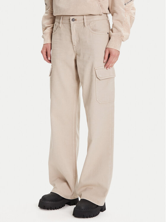 G-Star Raw G-Star Raw Hlače Judee D24673-E078 Bež Relaxed Fit