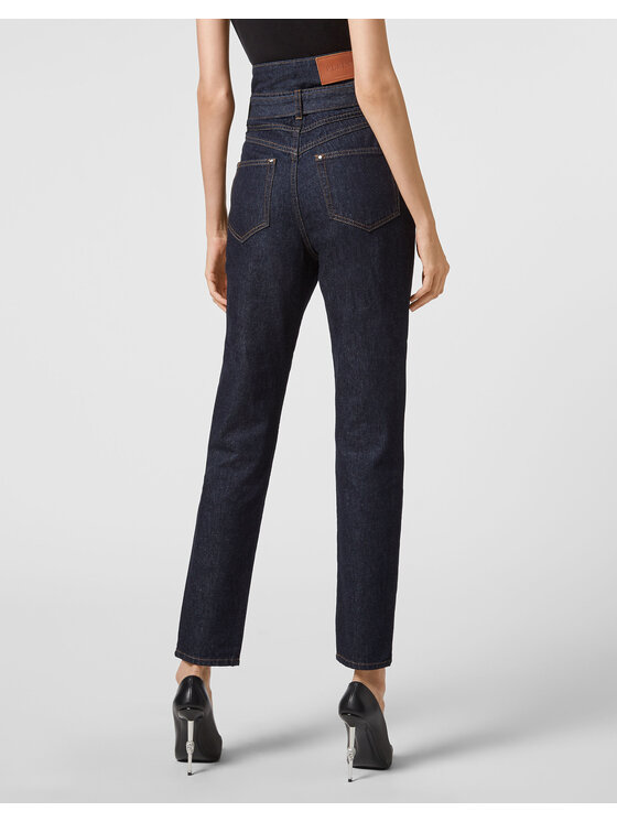 PHILIPP PLEIN PHILIPP PLEIN Jeansy 10959 Niebieski jasny Slim Fit