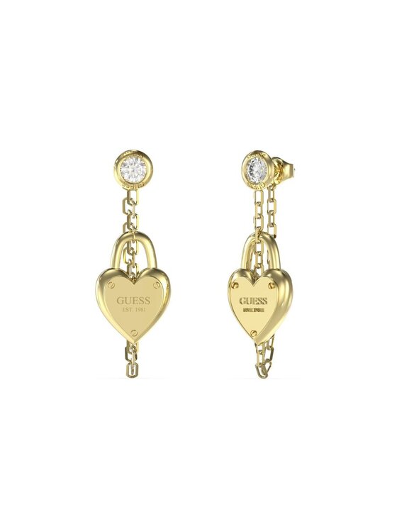Guess Guess Naušnice JUBE04212JWYGT/U Zlatá