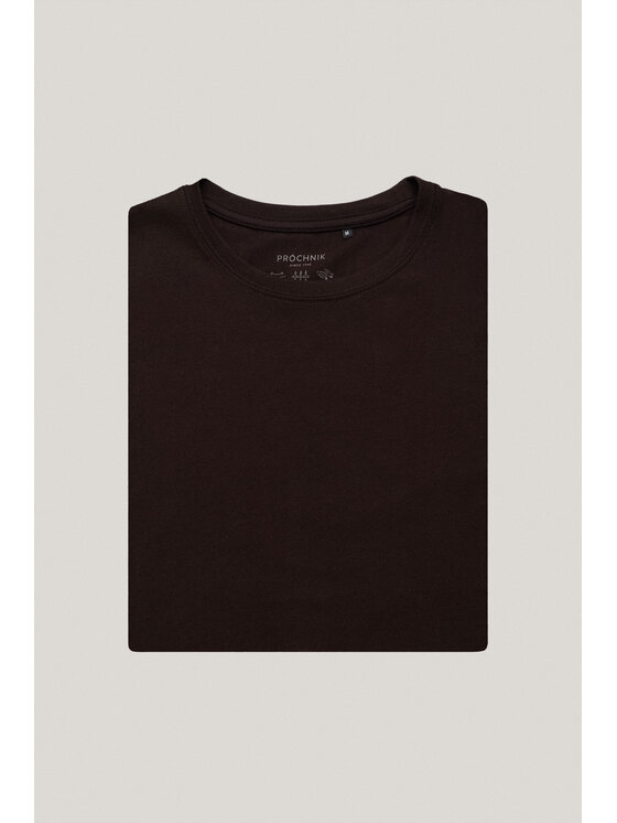 Próchnik Próchnik T-Shirt PM9 TS073126000019 Brązowy ciemny Regular Fit