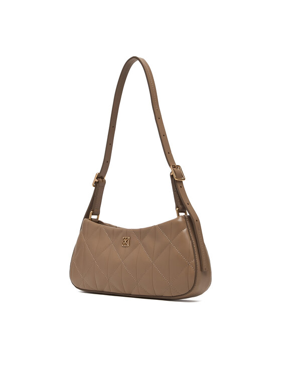 Calvin Klein Calvin Klein Ročna torba Quilted Sm Shoulder Bag LV04F3327G Bež