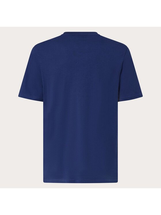 Oakley Oakley T-Shirt FOA404011 Niebieski Regular Fit