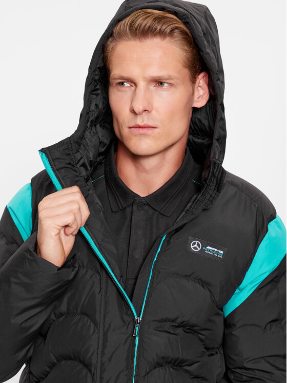 Puma Puma Преходно яке Mercedes AMG Petronas MT7 621146 Черен Regular Fit