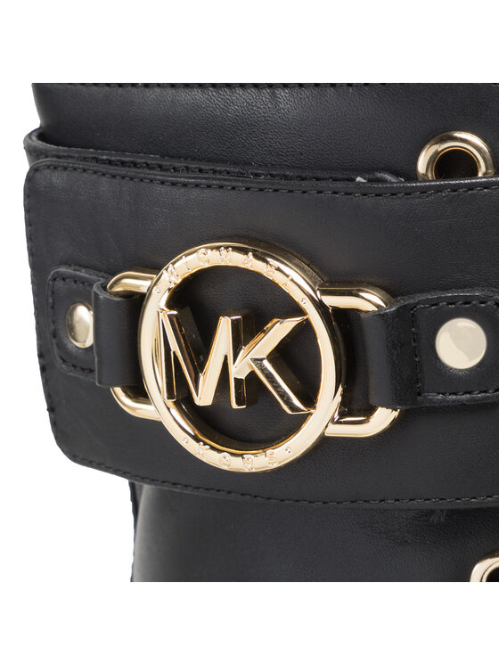 MICHAEL Michael Kors MICHAEL Michael Kors Šnurovacia obuv Rory Lug Bootie 40F2ROME6L Čierna