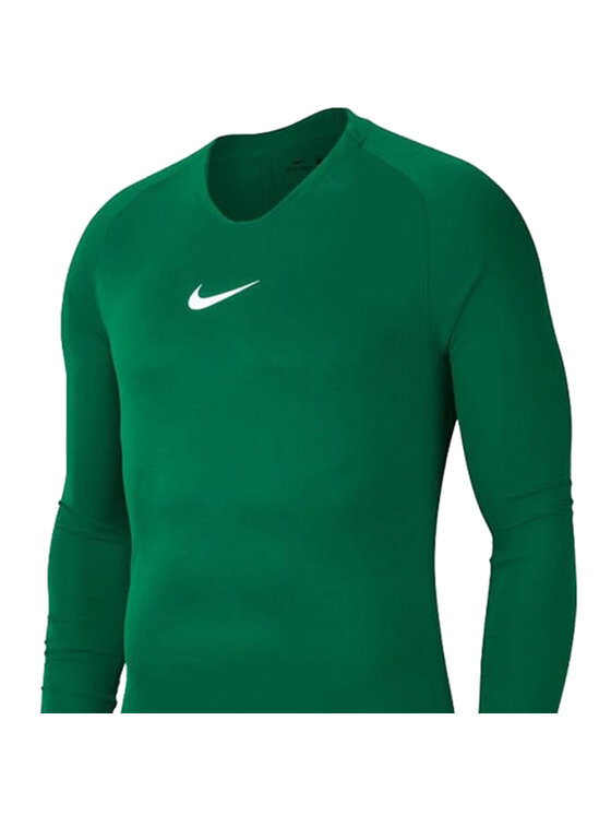 Nike Nike Longsleeve Dry Park First Layer Zielony Slim Fit