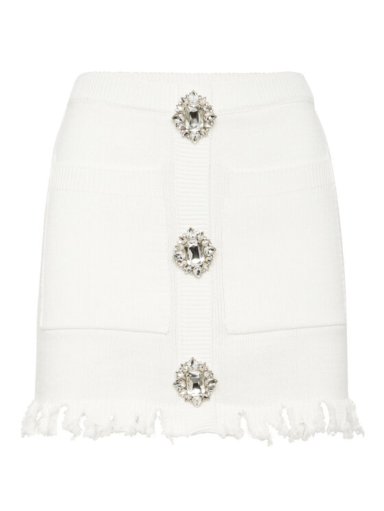 PHILIPP PLEIN PHILIPP PLEIN Mini sukně 15269 Bílá