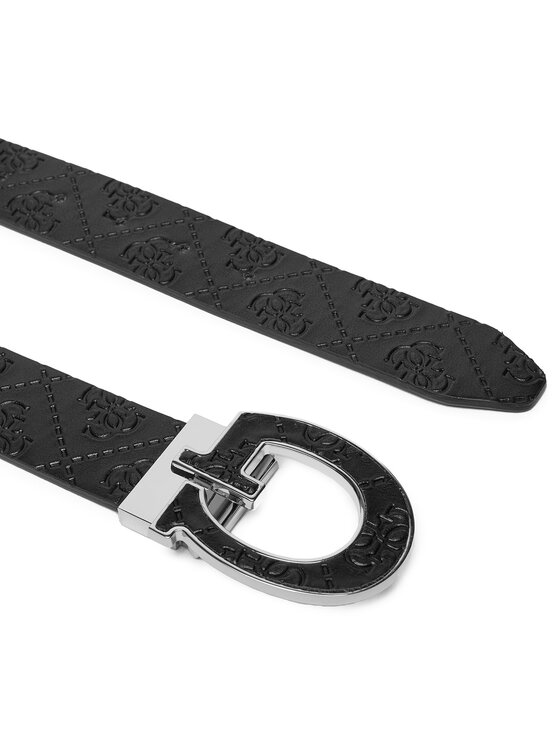 Guess Guess Pasek Męski BMGGDB P4435 Czarny