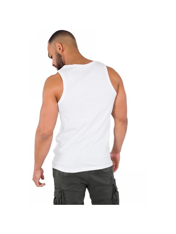 Alpha Industries Alpha Industries Tank top AI.196541 Bílá Regular Fit
