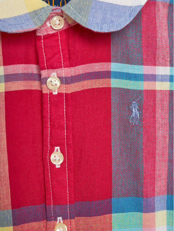 Polo Ralph Lauren Polo Ralph Lauren Sukienka koszulowa 312936013001 Kolorowy Regular Fit