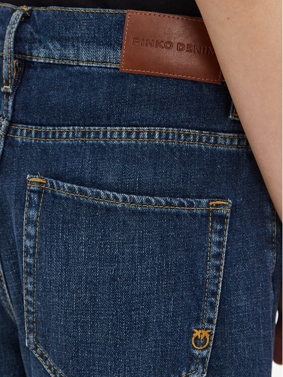 PINKO PINKO Jeansy 103857 A2DS Granatowy Regular Fit