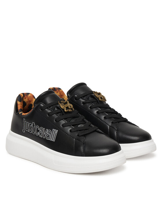 Just Cavalli Just Cavalli Sneakersy 80RA3SB3 ZPB99 Černá