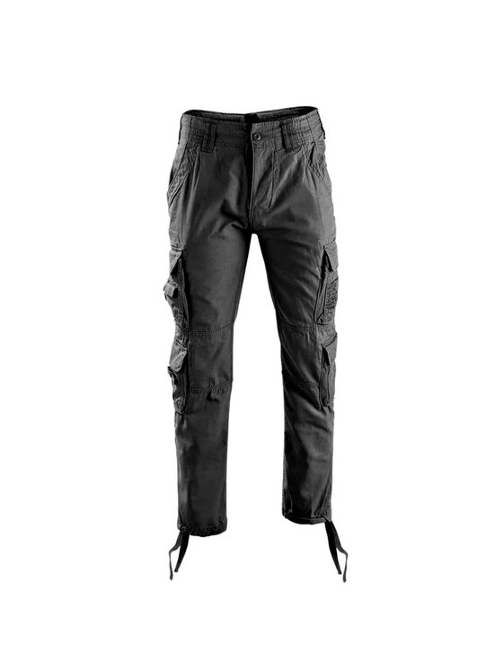 Brandit Brandit Spodnie materiałowe 1016.5 Szary Slim Fit