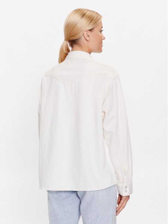 Levi's® Levi's® Τζιν πουκάμισο Donovan Western A5974-0009 Εκρού Regular Fit