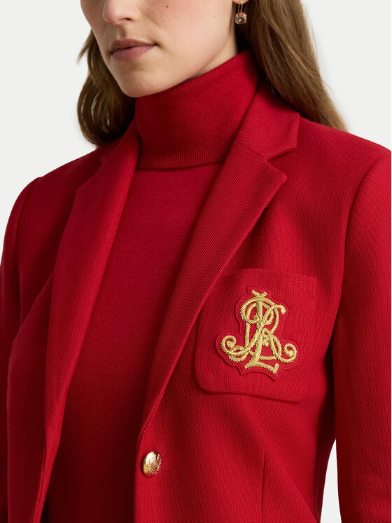 LAUREN RALPH LAUREN LAUREN RALPH LAUREN Bleizers 200B30683001 Sarkans Slim Fit