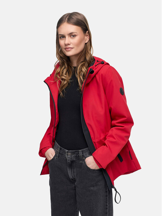 Marikoo Marikoo Kurtka przejściowa Katzilein Czerwony Regular Fit