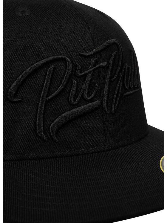 PITBULL PITBULL Czapka z daszkiem El Jefe Fitted Czarny