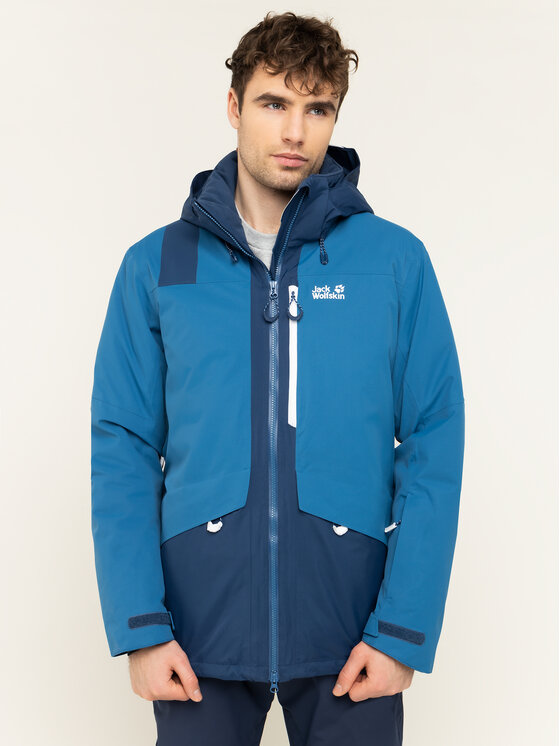 Jack Wolfskin Jack Wolfskin Лижна куртка Big White 1111741-1024 Cиній Regular Fit
