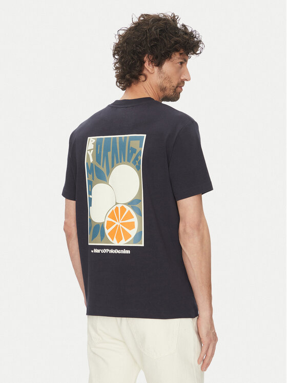 Marc O'Polo Denim Marc O'Polo Denim T-shirt 500 0006 002 Tamnoplava Relaxed Fit