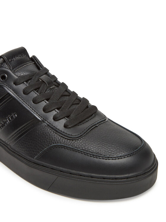 Calvin Klein Calvin Klein Sneakersy Clean Cup Low Lace Tape HM0HM01898 Czarny