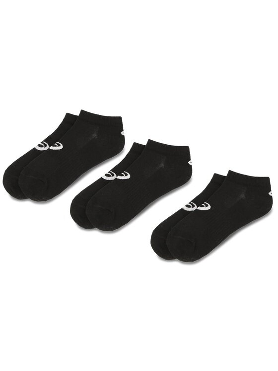 Asics Asics Unisex trumpų kojinių komplektas (3 poros) 3PPK Ped Sock 155206 Juoda