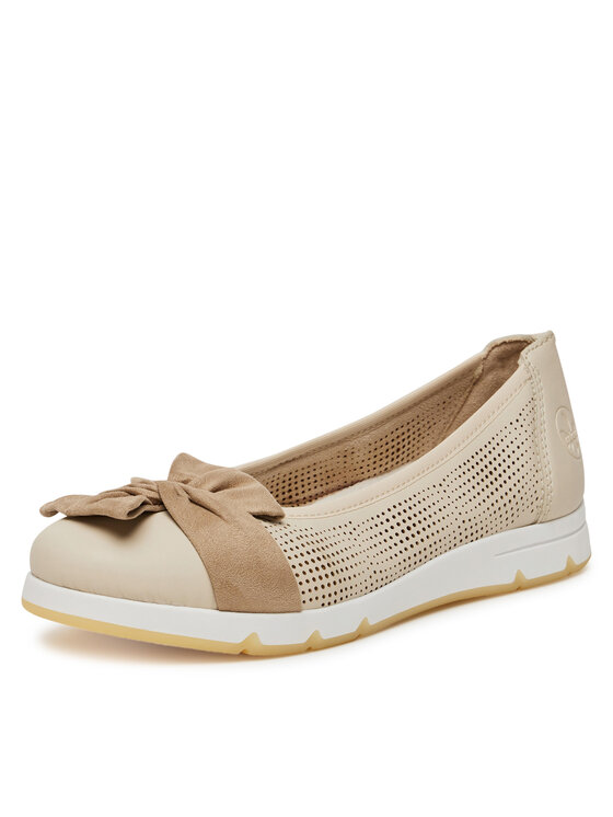 Rieker Rieker Ballerinas L3066-60 Beige