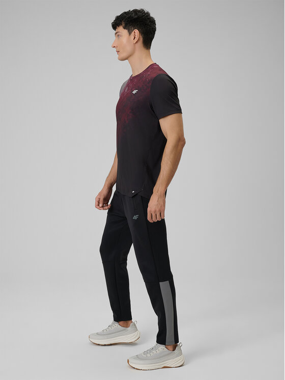 4F 4F Spodnie dresowe VICTORY PACK Czarny Regular Fit