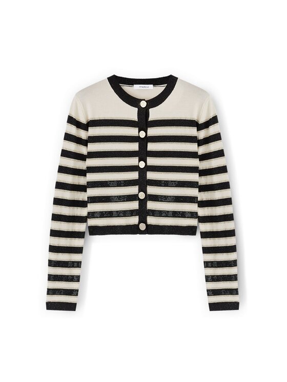 Motivi Motivi Cardigan M459W003559N0S1 Nero Regular Fit