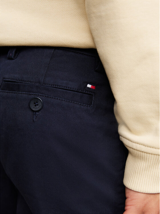 Tommy Hilfiger Tommy Hilfiger Pantaloni chino KB0KB09435 Blu scuro Slim Fit