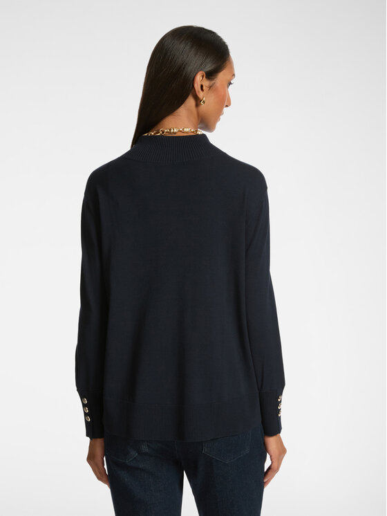 Elena Mirò Elena Mirò Cardigan M456Z000586N034 Blu Boxy Fit