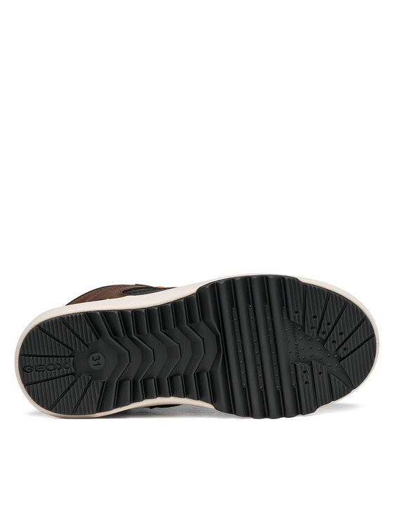 Geox Geox Gležnjarji J Bunshee Boy B Abx J56FMA 0ME32 C6006 S Temno rjava