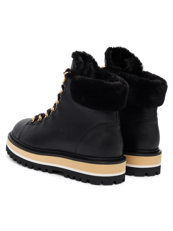 Coccinelle Coccinelle Schnürschuhe E4 TXP 41 01 01 001 Schwarz