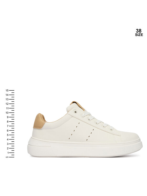 Calvin Klein Calvin Klein Sneakers Low Cut Lace-Up V3X9-83301-1355A S Bianco