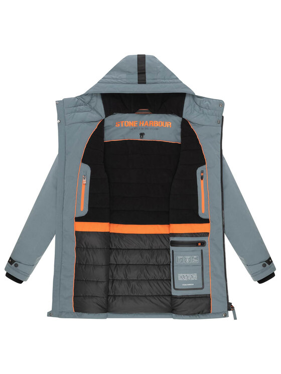 Stone Harbour Stone Harbour Kurtka zimowa Fintaan Niebieski Regular Fit