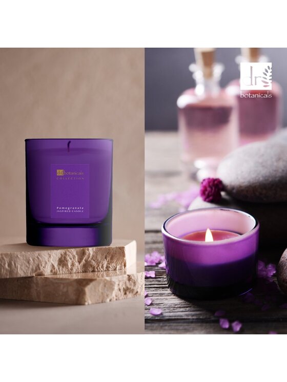 Dr Botanicals Dr Botanicals Świeca Świeca inspirowana granatem DB Biały