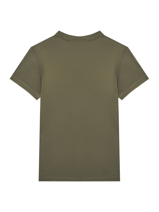 Napapijri Napapijri T-Shirt S-Chamois NP0A4HYL D Zielony Regular Fit