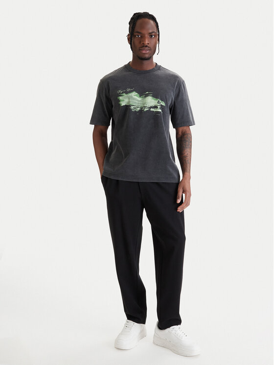 HUGO HUGO T-Shirt Nextralio 50560090 Czarny Regular Fit
