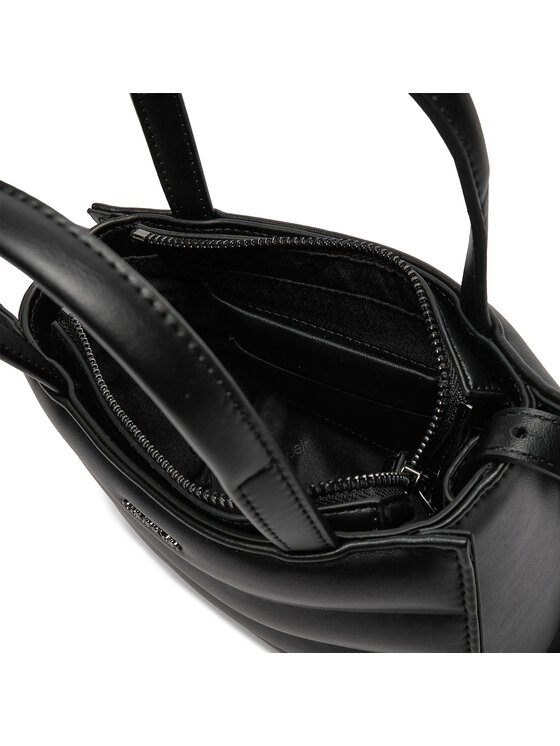 Calvin Klein Calvin Klein Borsetta Line Quilt Mini Tote K60K612116 Nero