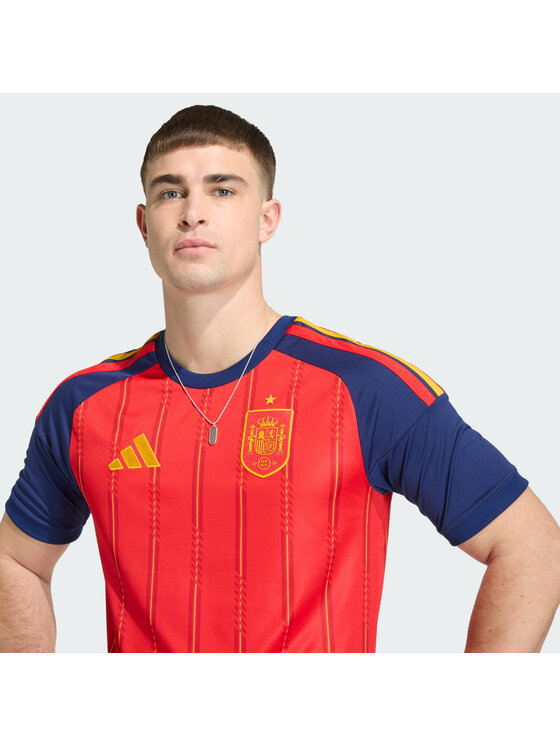 adidas adidas Maglietta tecnica Spain 26 Home Jersey JN4390 Rosso Slim Fit