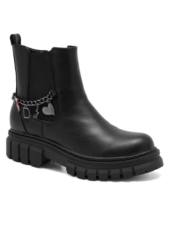 DeeZee DeeZee Stiefeletten CS5906-01 Schwarz
