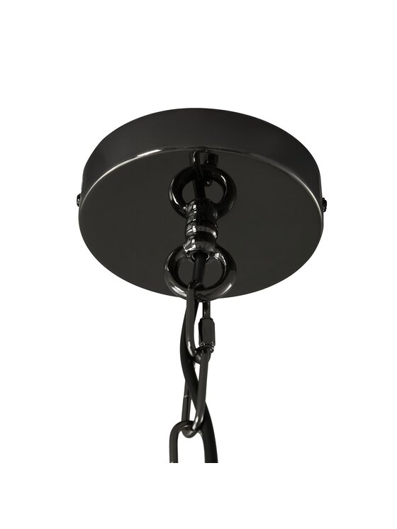MIAhome MIAhome Lampa wisząca DARLING czarny połysk 60 cm Czarny