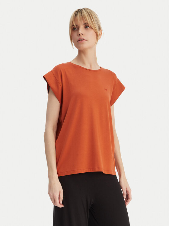 Emporio Armani Emporio Armani T-Shirt EW003407 AF20240 U4098 Rot Regular Fit