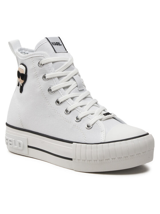 KARL LAGERFELD KARL LAGERFELD Trampki KL60444 Biały